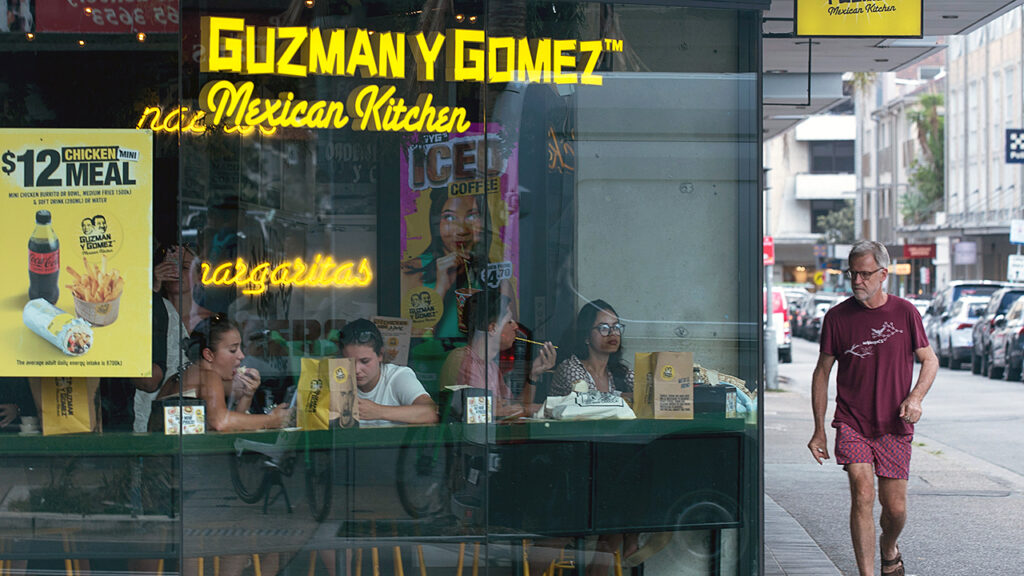 A Guzman y Gomez restaurant in Sydney, Australia, on Wednesday, Feb. 18, 2026. The Mexican fast-food chain said it opened 17 new restaurants in the first