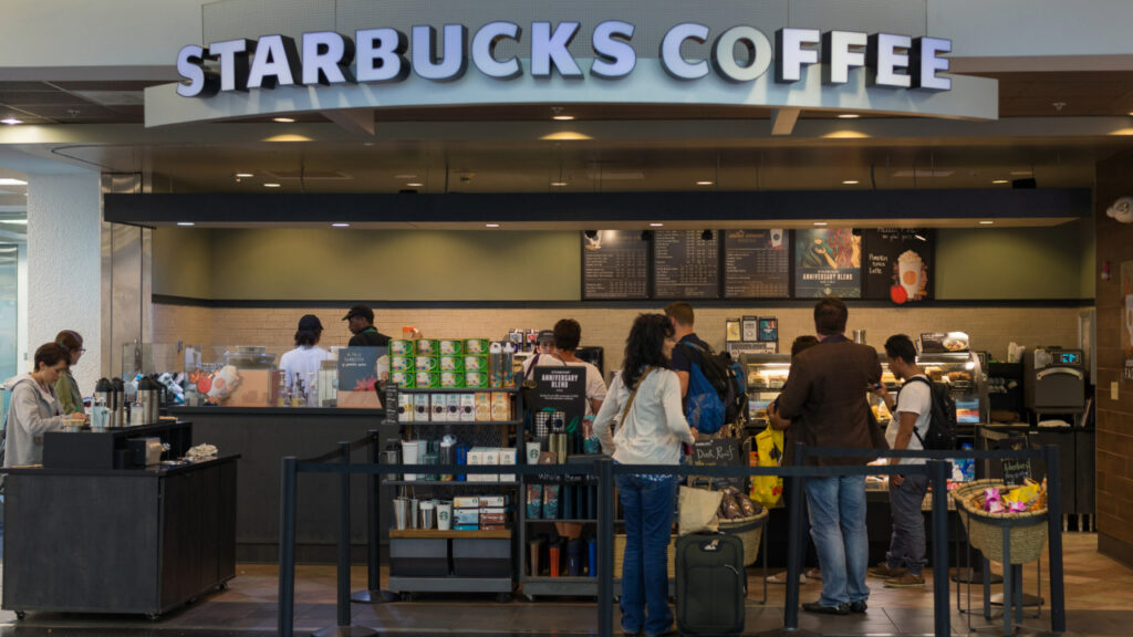 Starbucks coffee store getty