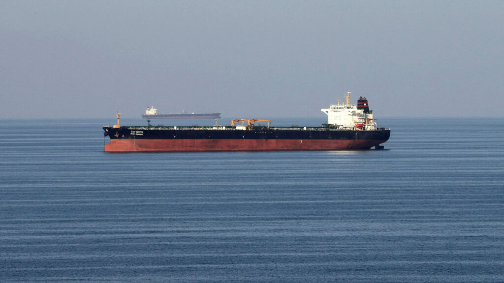 Strait of hormuz oil tanker reuters